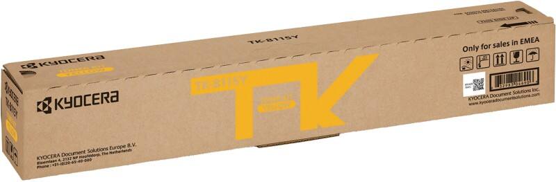 Kyocera TK-8115Y Original Tonerkartusche Gelb