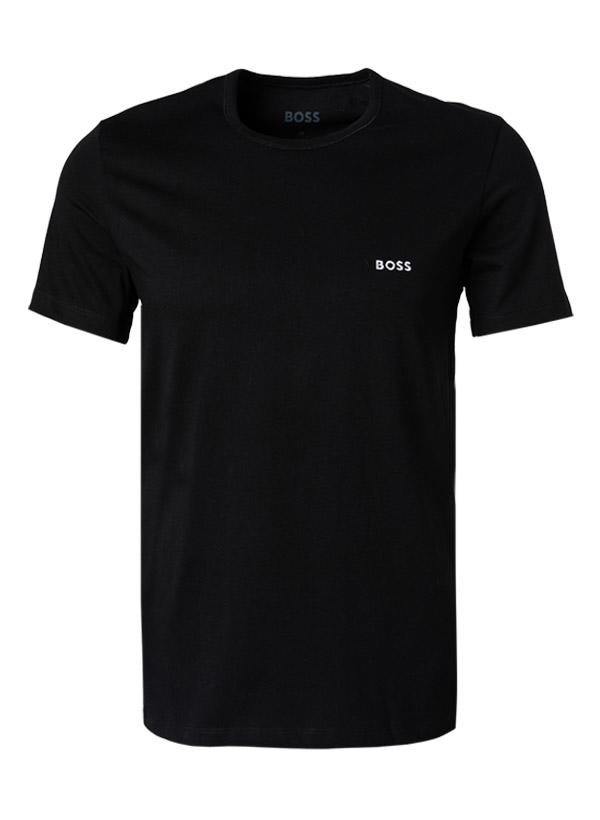 BOSS Black, T-Shirts, Regular Fit, Baumwolle, jeansblau-oliv-schwarz