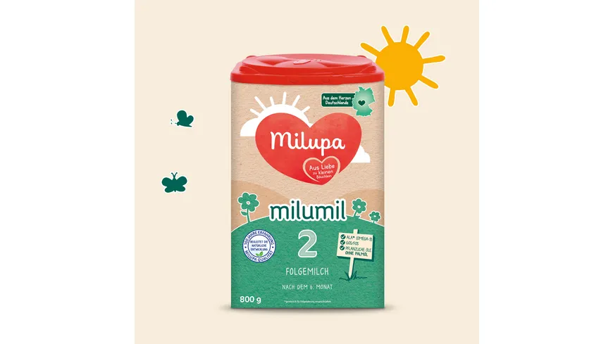 Milupa Milumil 2 Folgemilch 800 g