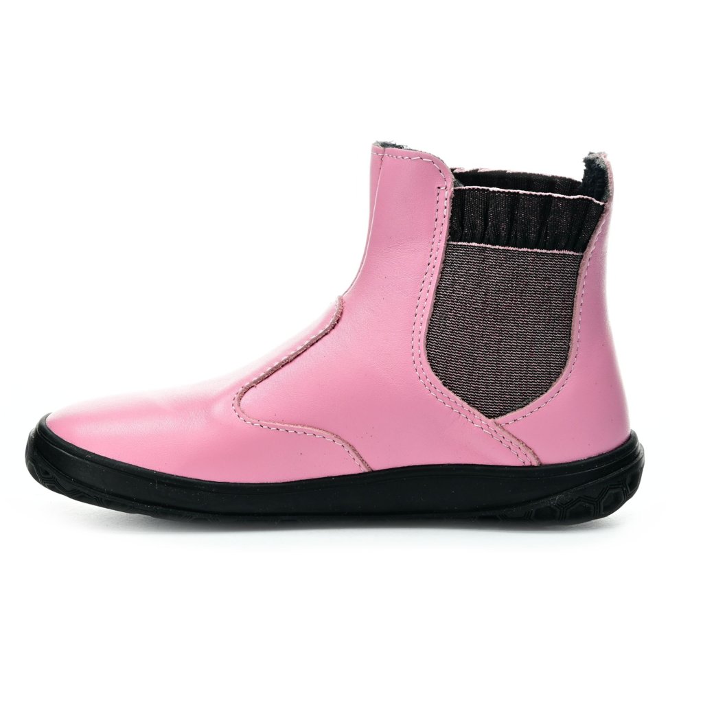 Jonap Igy hellrosa Chelsea Winterbarfußschuhe