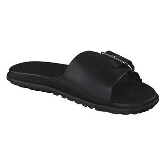 UGG Solivan Buckle Slide in schwarz