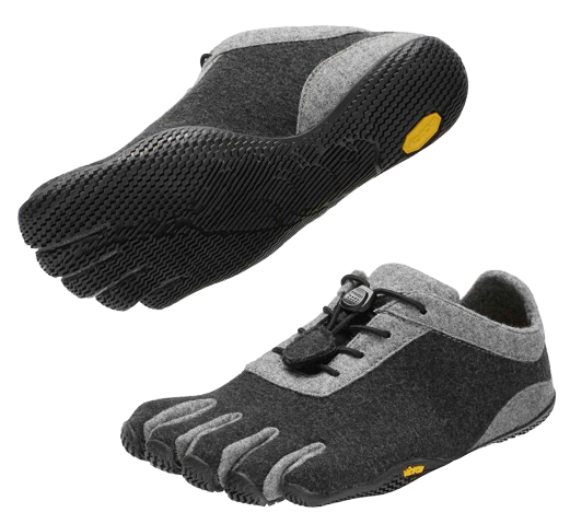 Vibram |f ~ Fivefingers KSO ECO WOOL ~ Grey/Lightgrey/Black