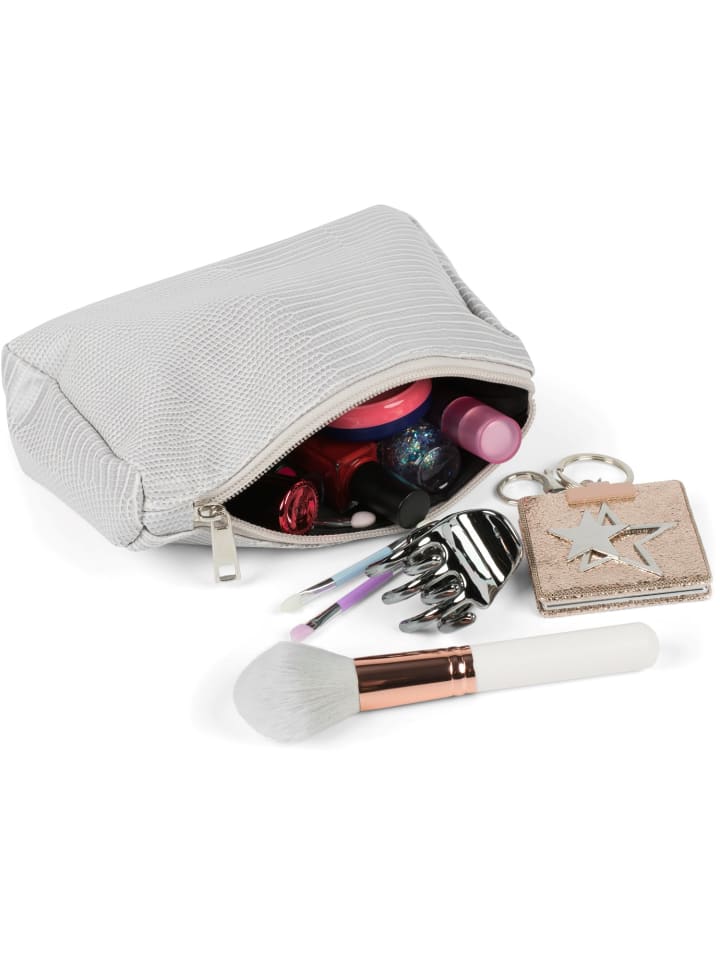 styleBREAKER Kosmetiktasche in Hellgrau günstig kaufen onesize