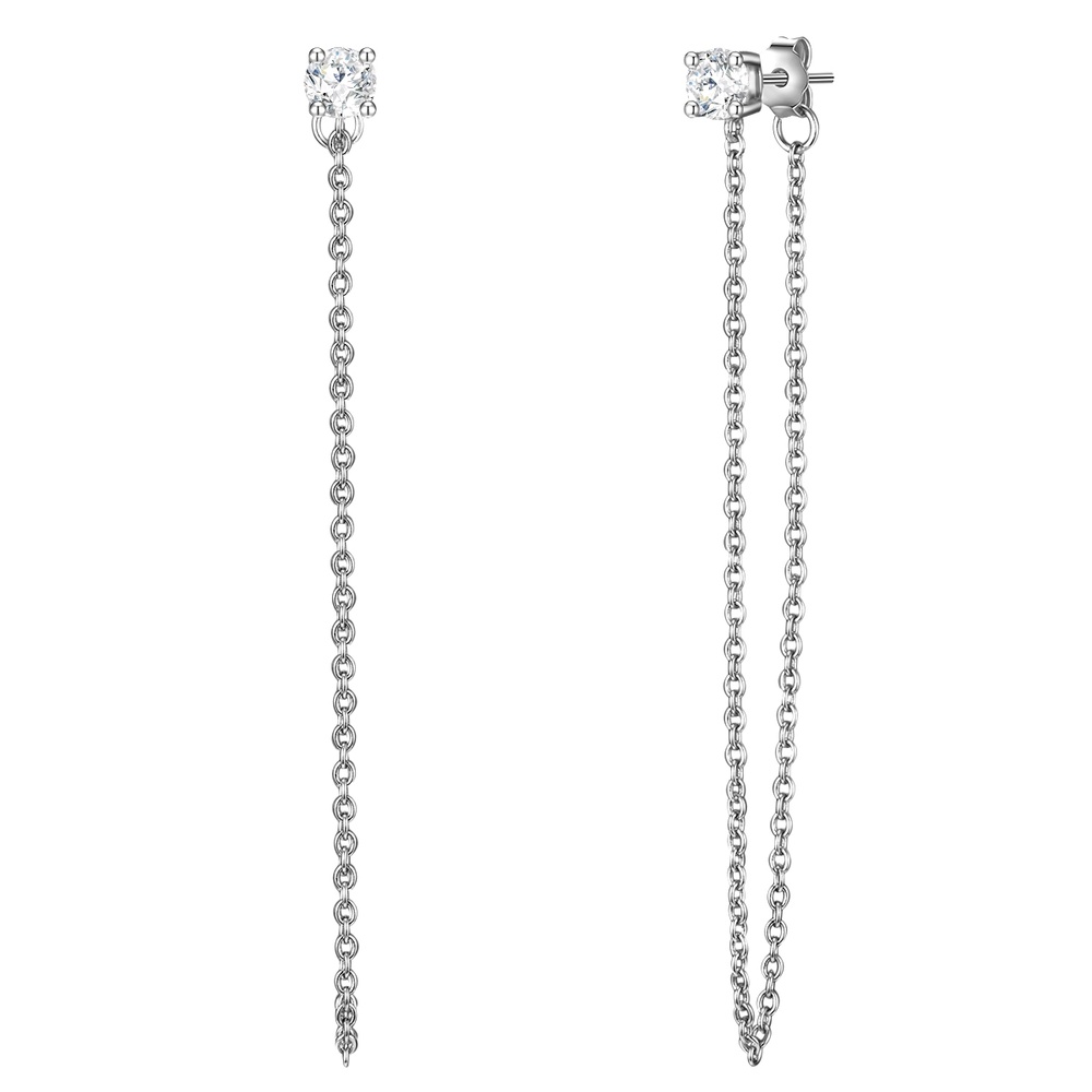 Glanzstücke München Boucles d'oreille en argent Argent sterling Oxyde de zirconium (CZ) en Argent Boucles d'oreilles