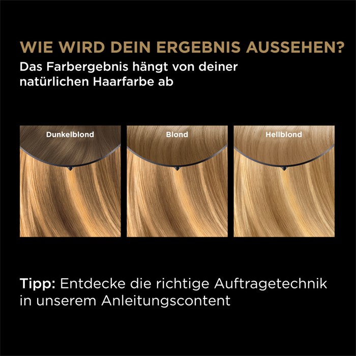 Bis zu 4 Stufen Aufheller