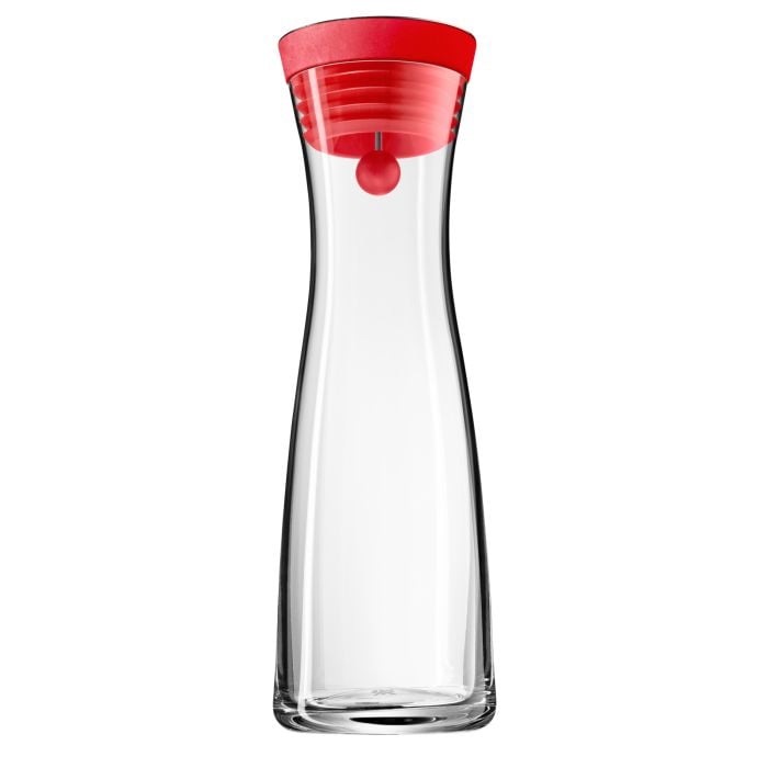 Basic Wasserkaraffe, 1 l, Rot