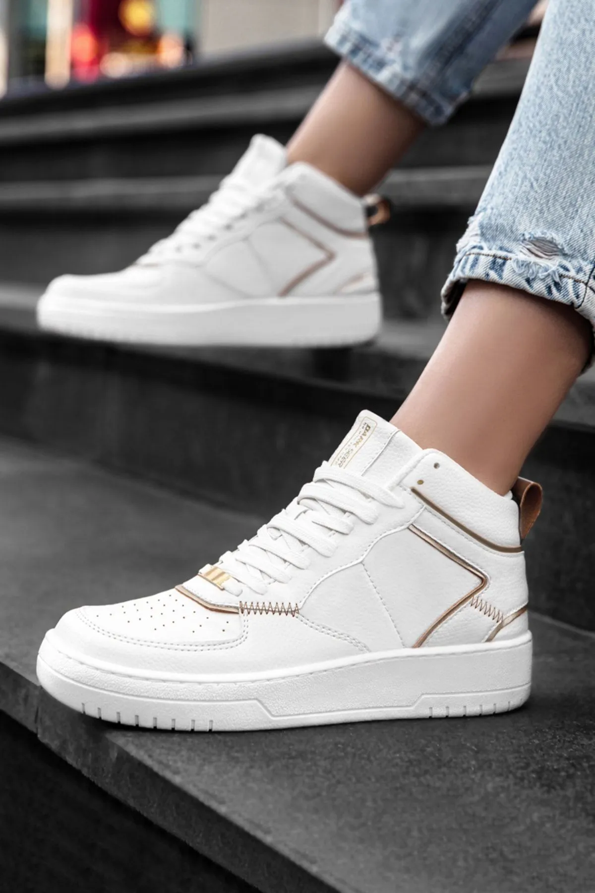 DARK SEER  Ds Maya Full White Damen-Sneaker