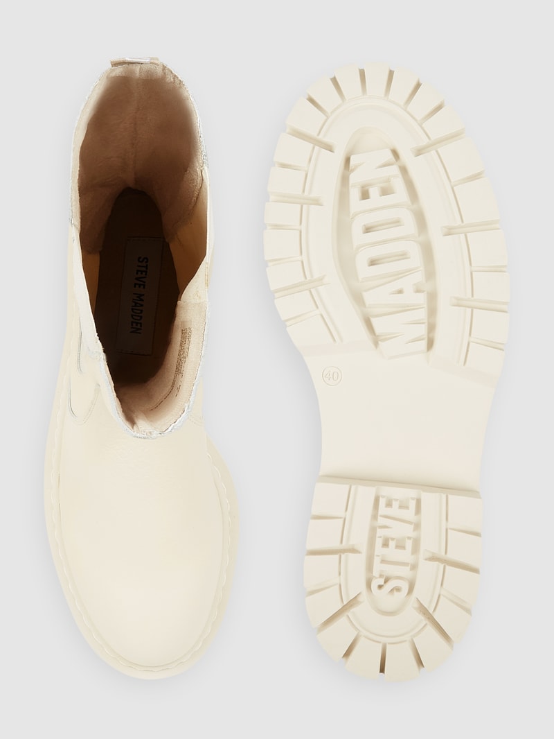 Chelsea Boots aus Leder Modell 'Vivianne' in offwhite