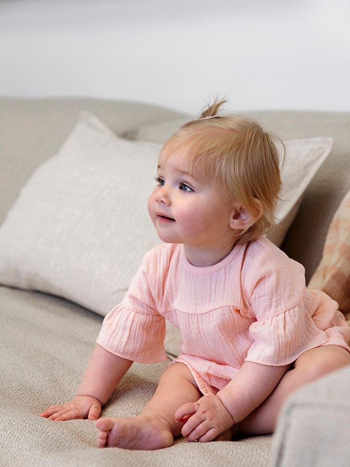 Dirkje Kleid in Rosa günstig kaufen