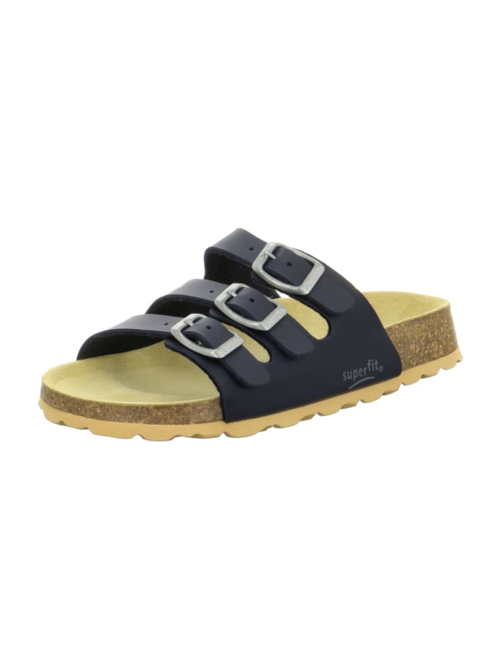 superfit Pantoletten in Blau günstig kaufen