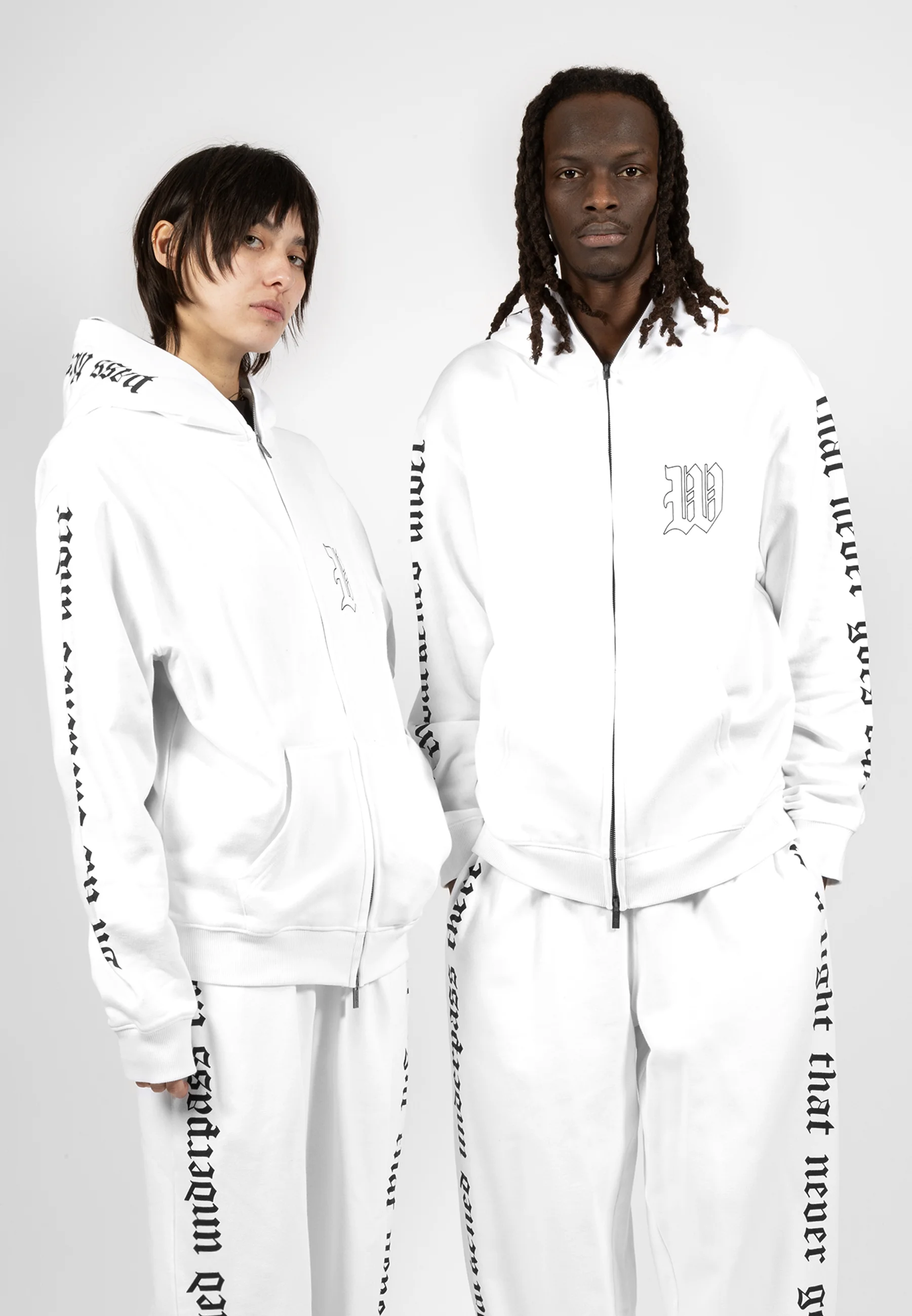 Wasted Paris HOODIE FULL ZIP MERCY UNISEX - Sudadera con cremallera