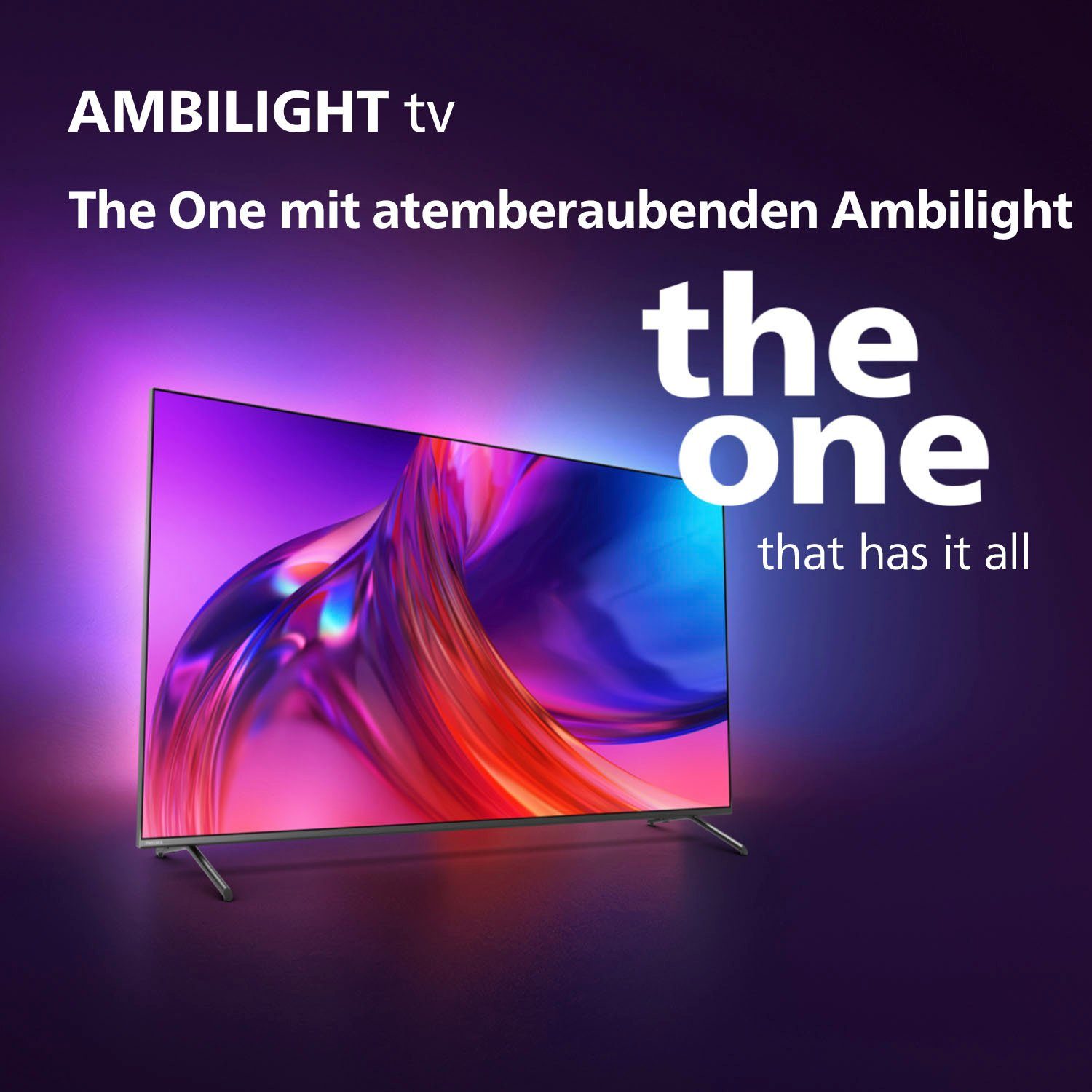 Philips 85PUS8808/12 LED-Fernseher (215 cm/85 Zoll, 4K Ultra HD, Android TV, Google TV, Smart-TV)