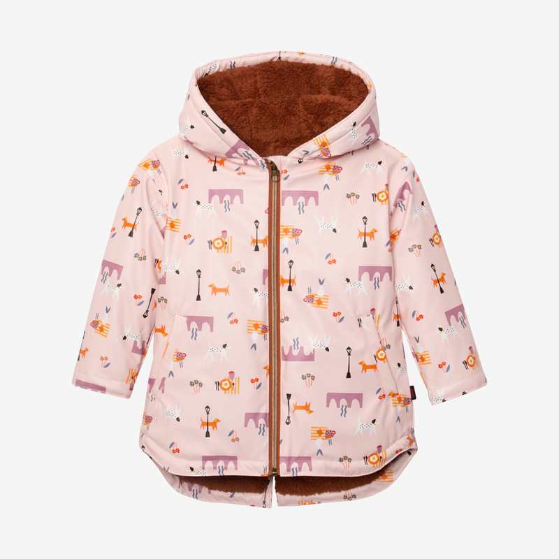 Coupe-vent fille chiens-city Catimini