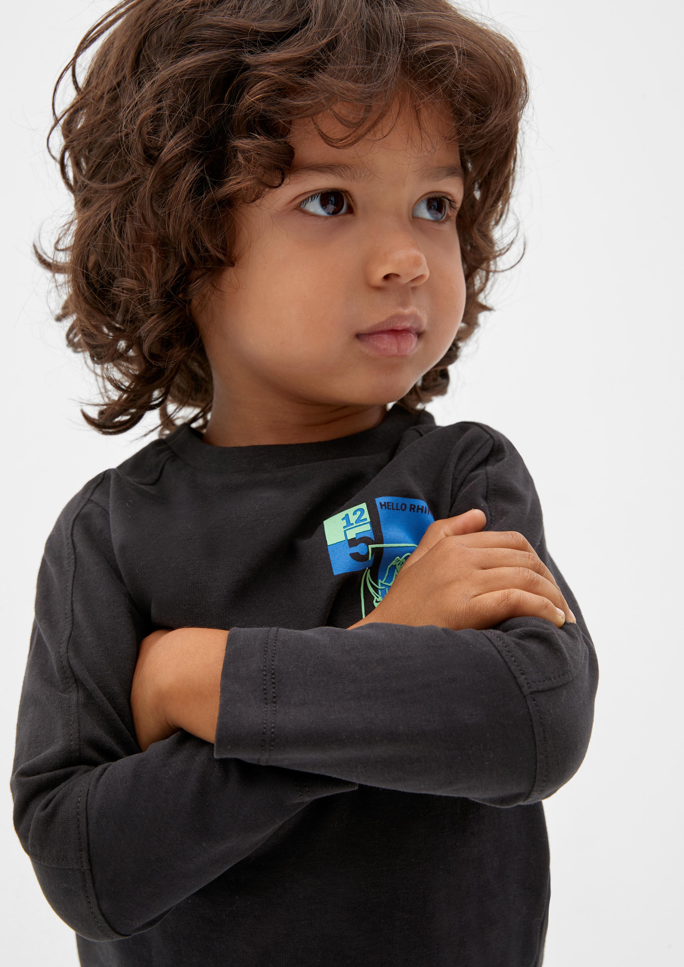Longsleeve mit Layering-Details  2122951-9999