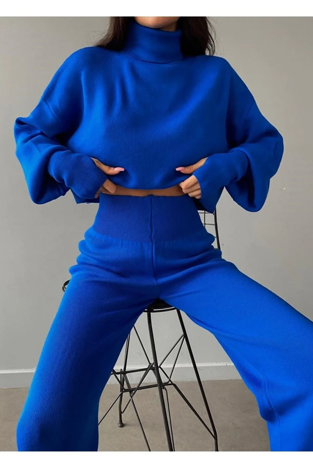 lovebox  Zweiteiler - Blau - Oversized
