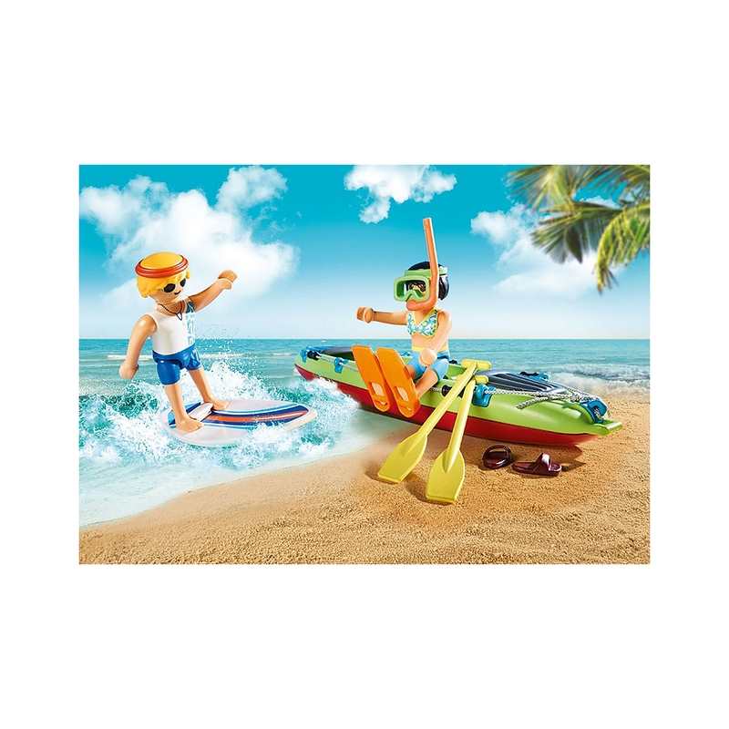 70436 Voiture avec canoë Playmobil Family Fun