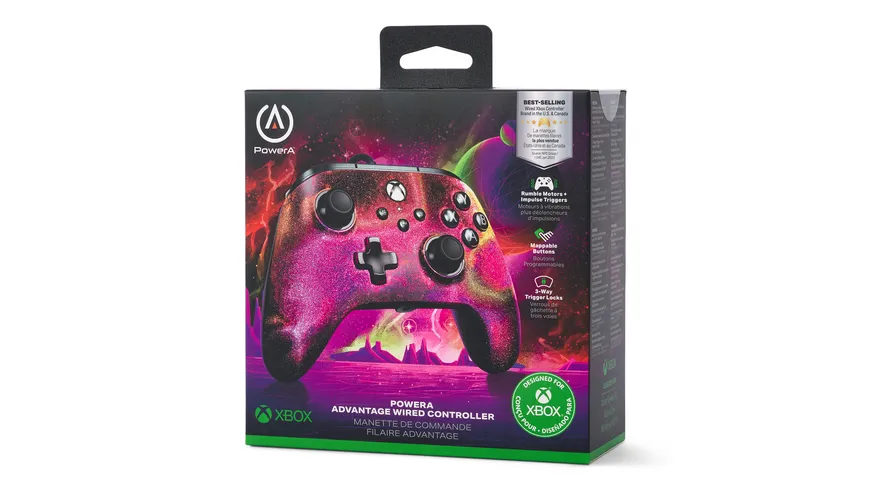 PowerA Wired Controller Advantage für Xbox Series X|S - Sparkle