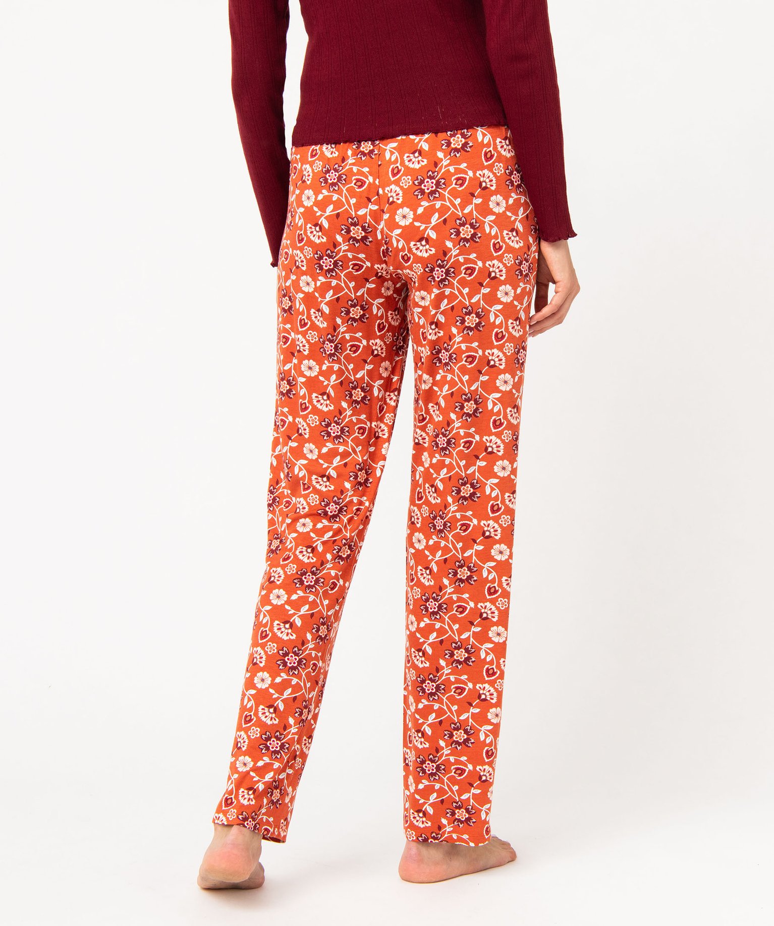 Pantalon de pyjama femme à motifs imprime | GEMO