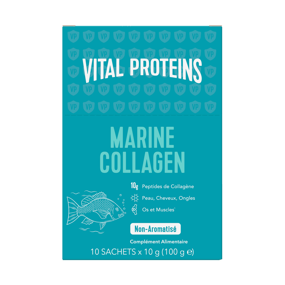 vital proteins MARINE COLLAGEN - 10x10G COMPLEMENT ALIMENTAIRE
