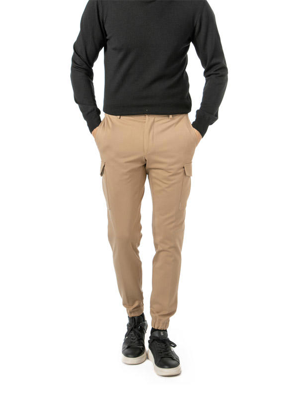 KARL LAGERFELD, Sweatpants, Mikrofaser, sand