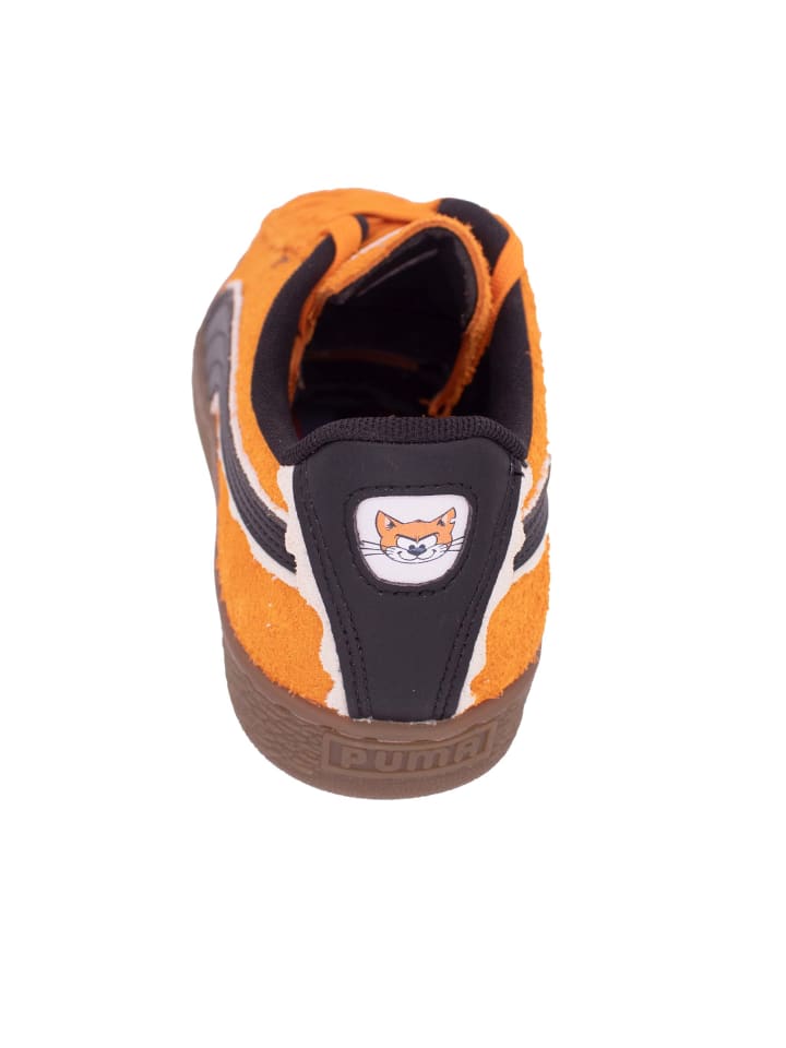 Puma Schuhe Suede The Smurfs Die Schlümpfe in Orange günstig kaufen