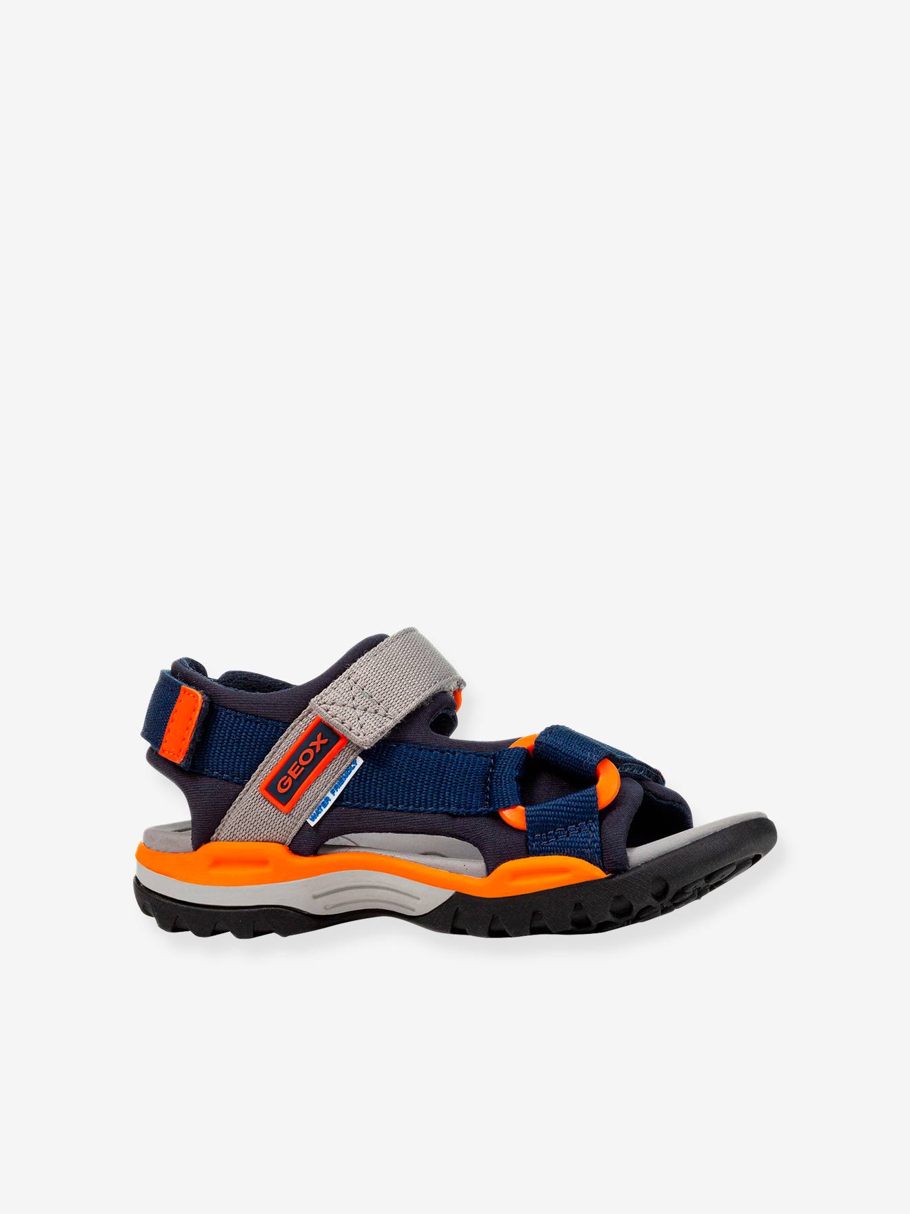 Sandales garçon Borealis A GEOX® marine orange