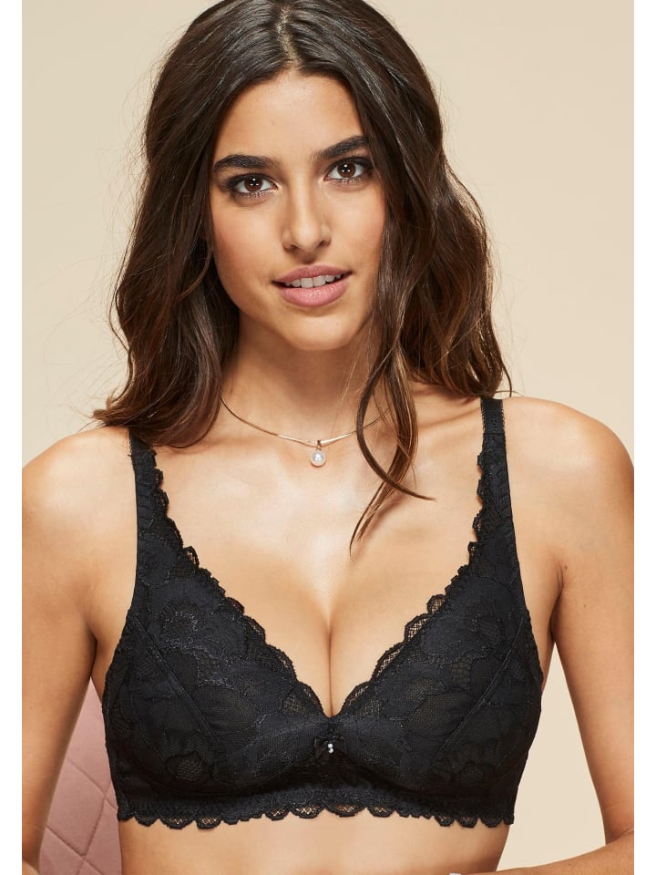 LASCANA Bralette-BH in schwarz günstig kaufen
