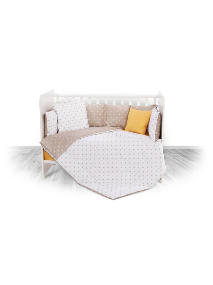 Lorelli Babybettwäsche-Set 5-tlg. in natur günstig kaufen onesize