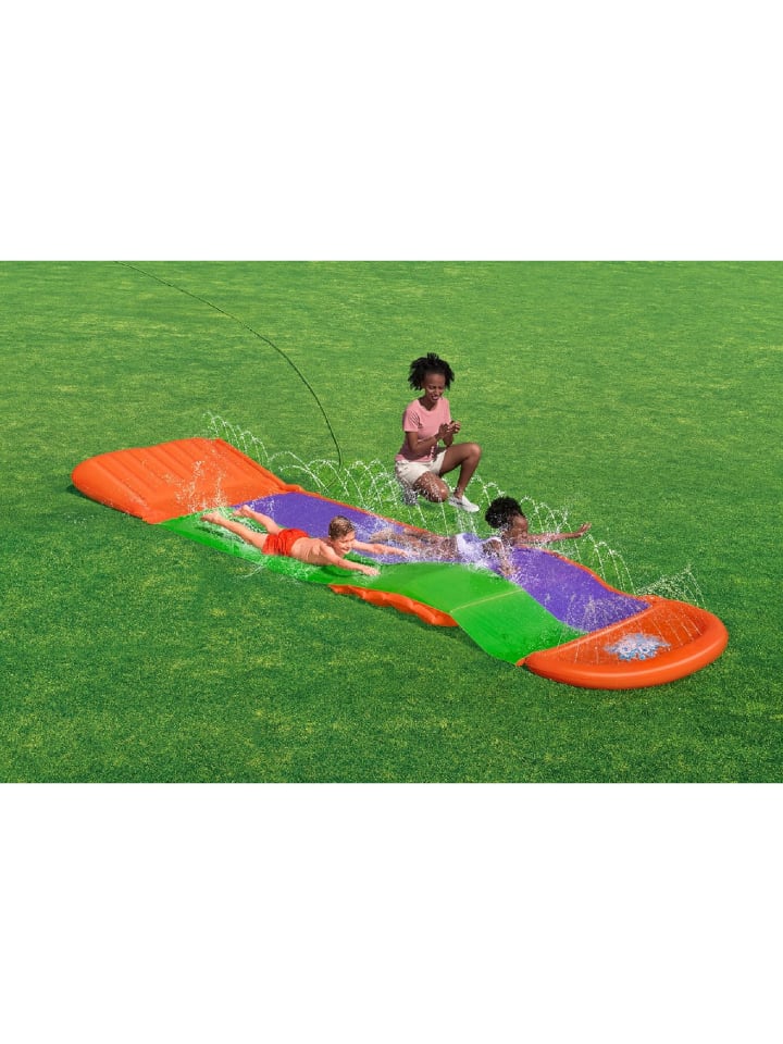 Bestway Wasserrutsche Splashcoaster Double Slide (4,7m) in mehrfarbig günstig kaufen onesize