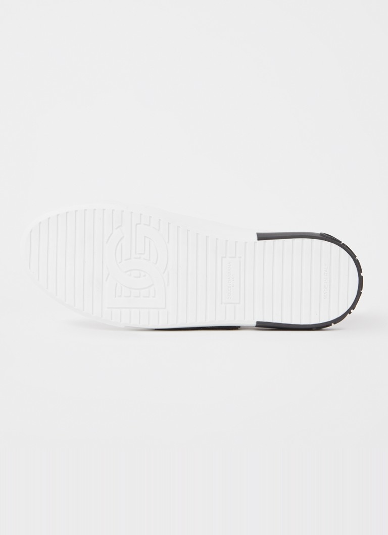 Dolce & Gabbana calfskin sneaker with logo