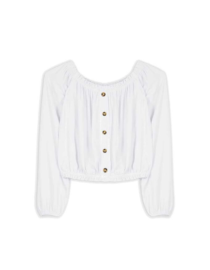 Bluse - Cropped