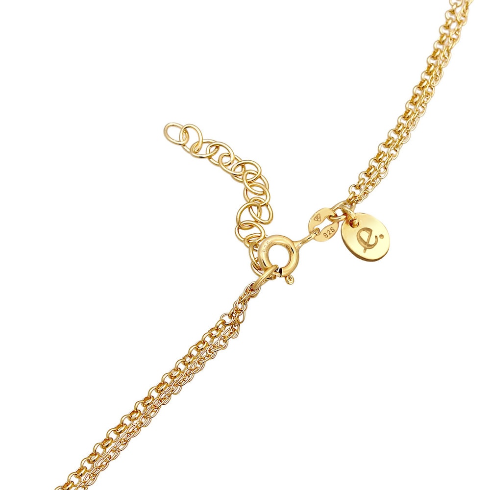 Elli PREMIUM Elli PREMIUM Collier Pendentif plume pour dames Tendance estivale bohème avec lab collier