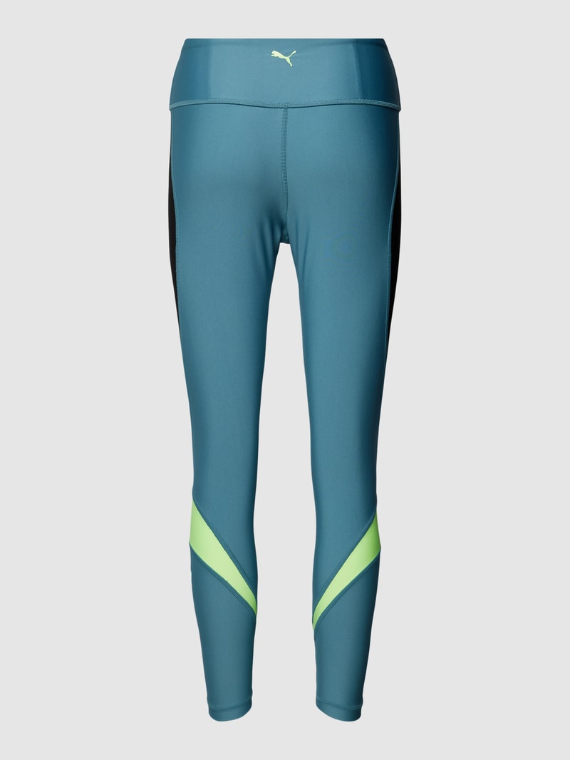 Leggings mit Label-Print in mint