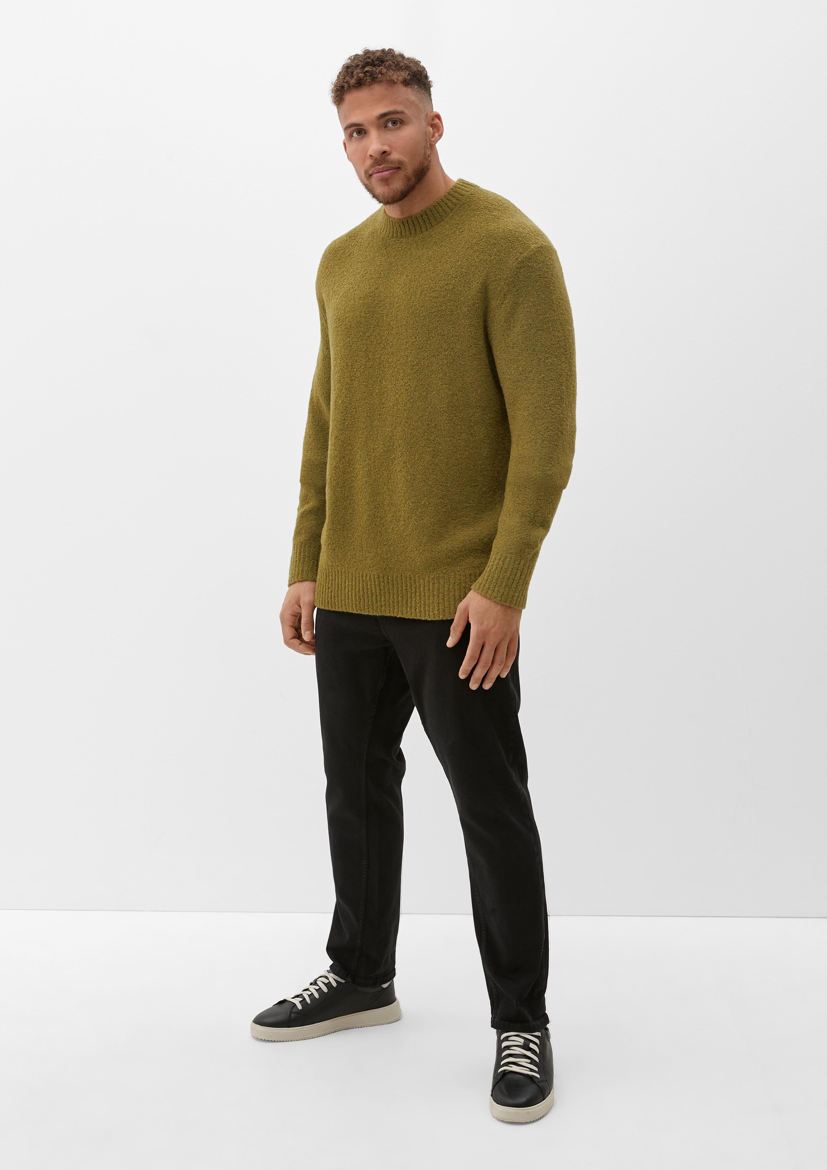 Pullover in Bouclé-Qualität  2124604-7711