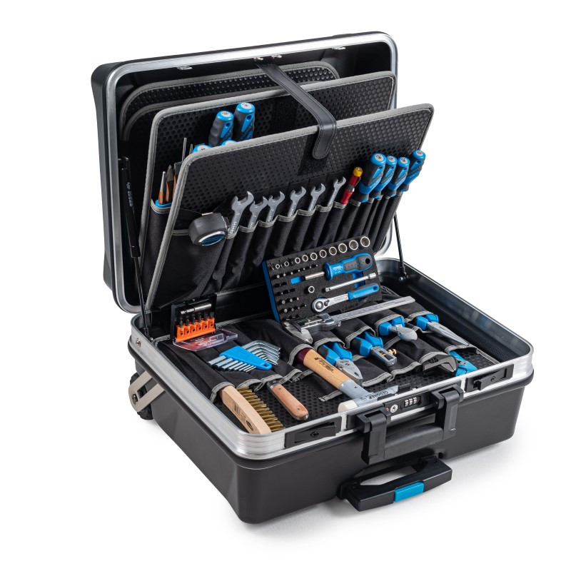 Gedore 8097490 S85 -115.05/PG 85 részes szerszámkészlet fekete-fehér tokban