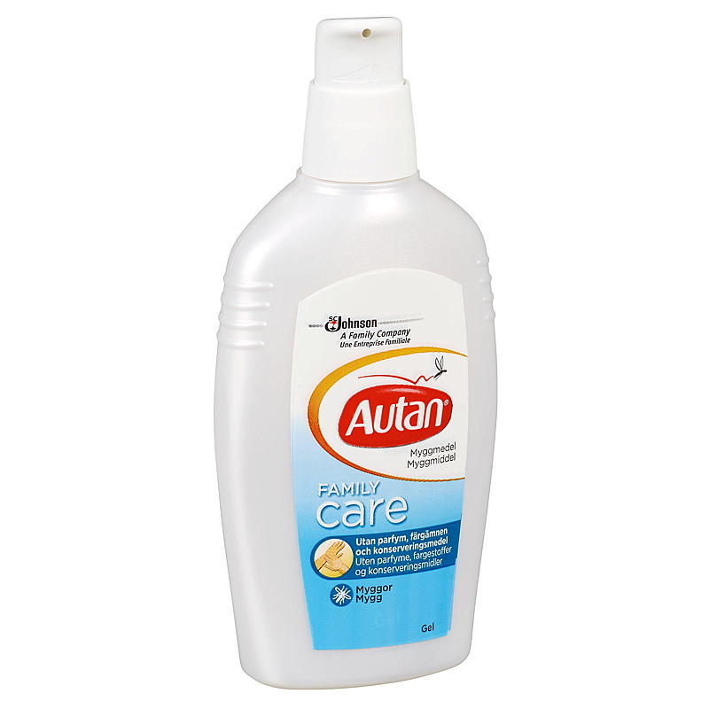 Autan Myggmiddel Family Care Gel 100 ml, Autan
