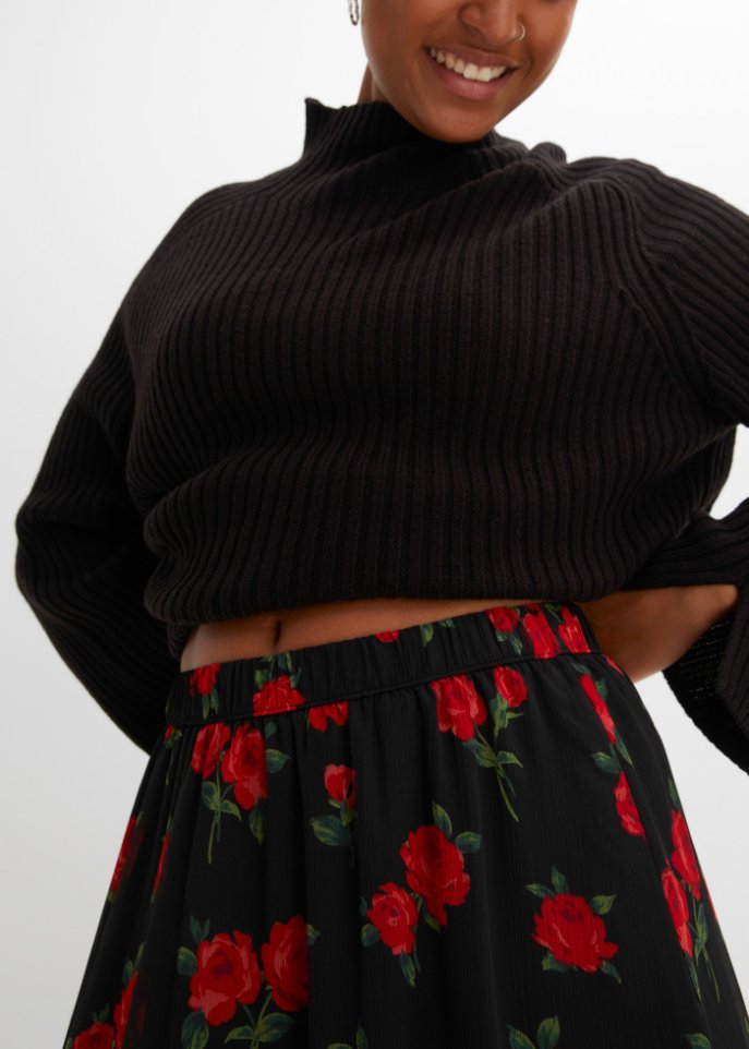 Minirock mit recyceltem Polyester
