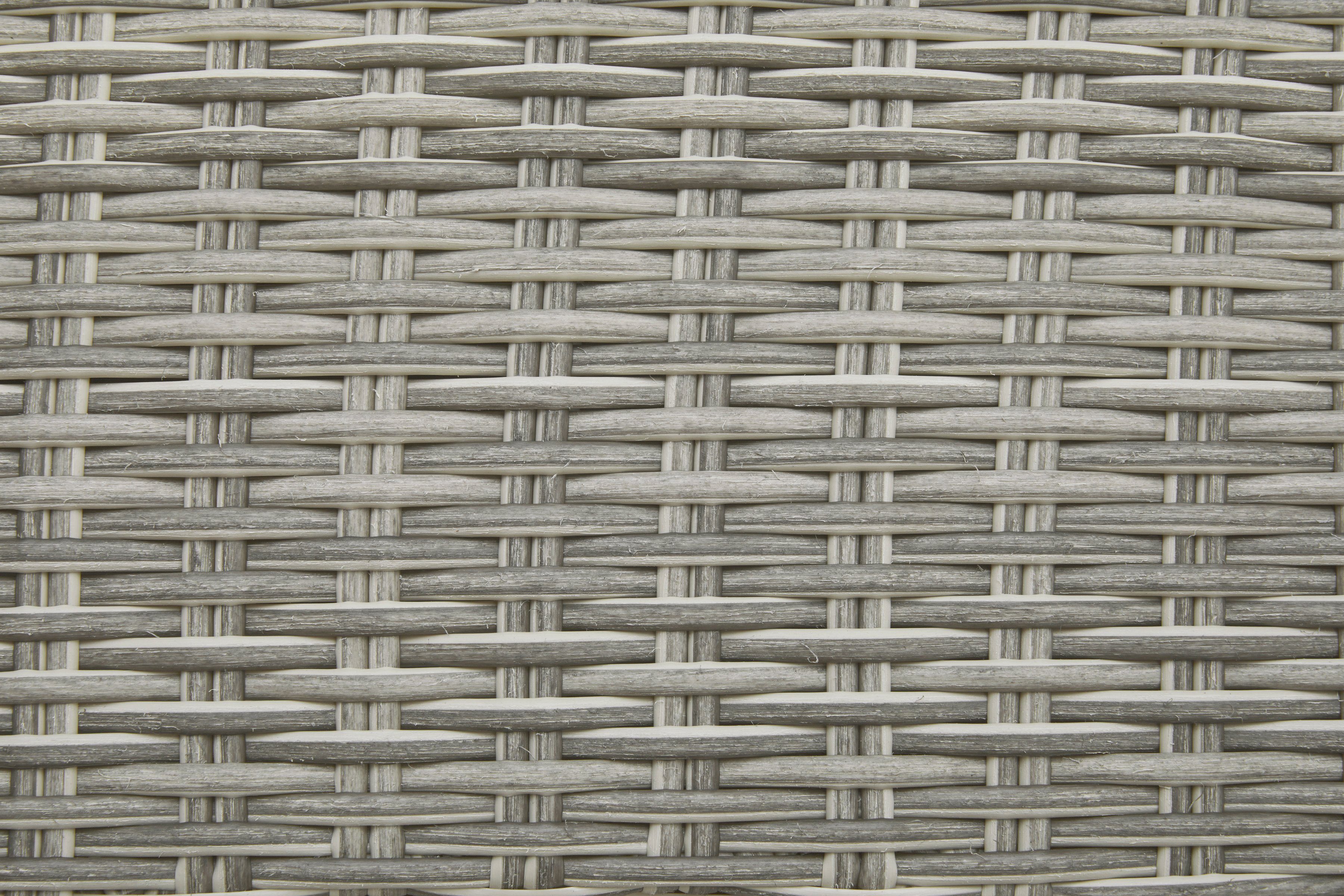 KONIFERA Garten-Essgruppe Monaco, (17-tlg), 6 Sessel, 2 Hocker, Tisch, Polyrattan