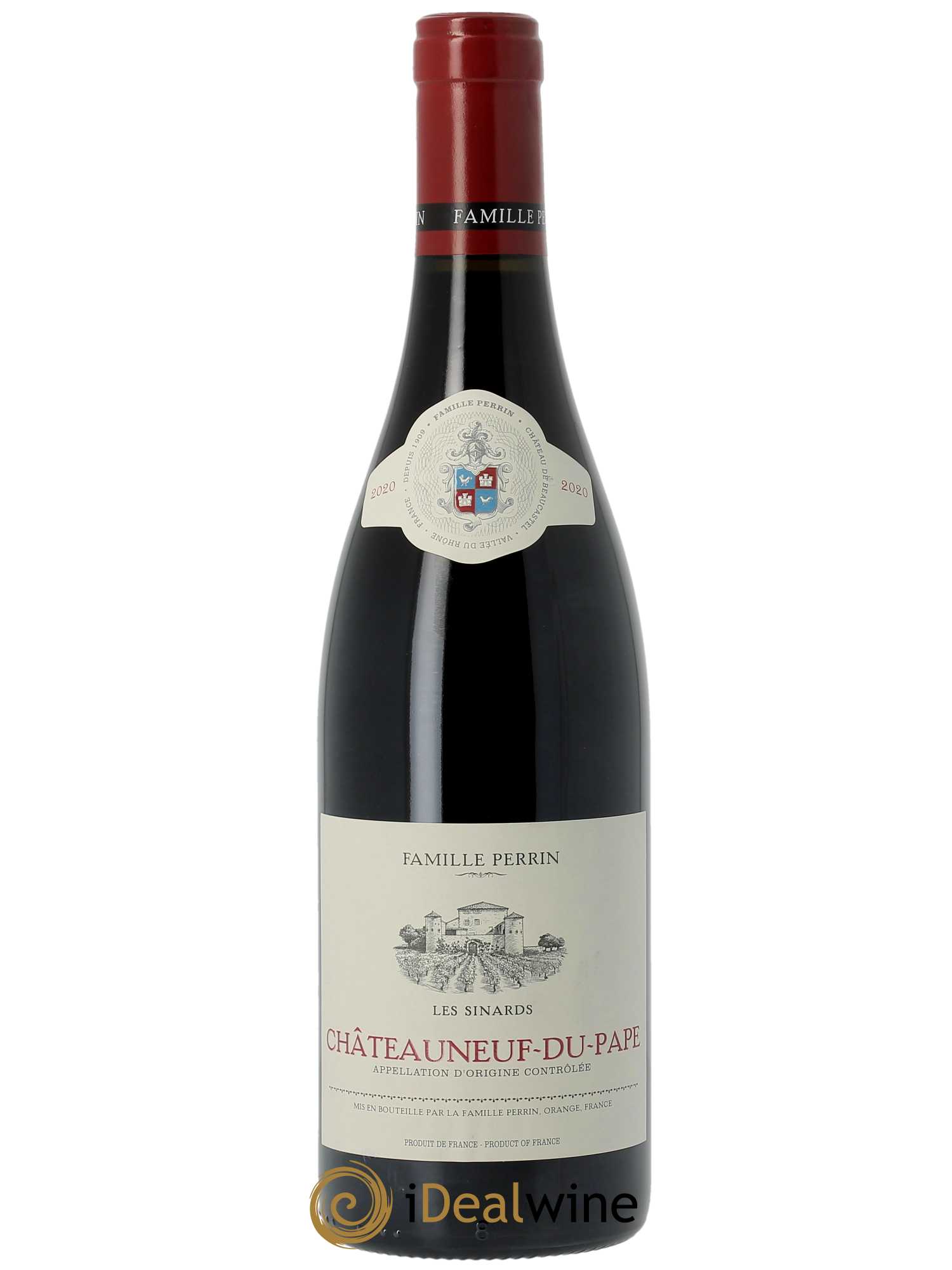 Châteauneuf-du-Pape Les Sinards Famille Perrin  2020 - Lot de 1 Bouteille