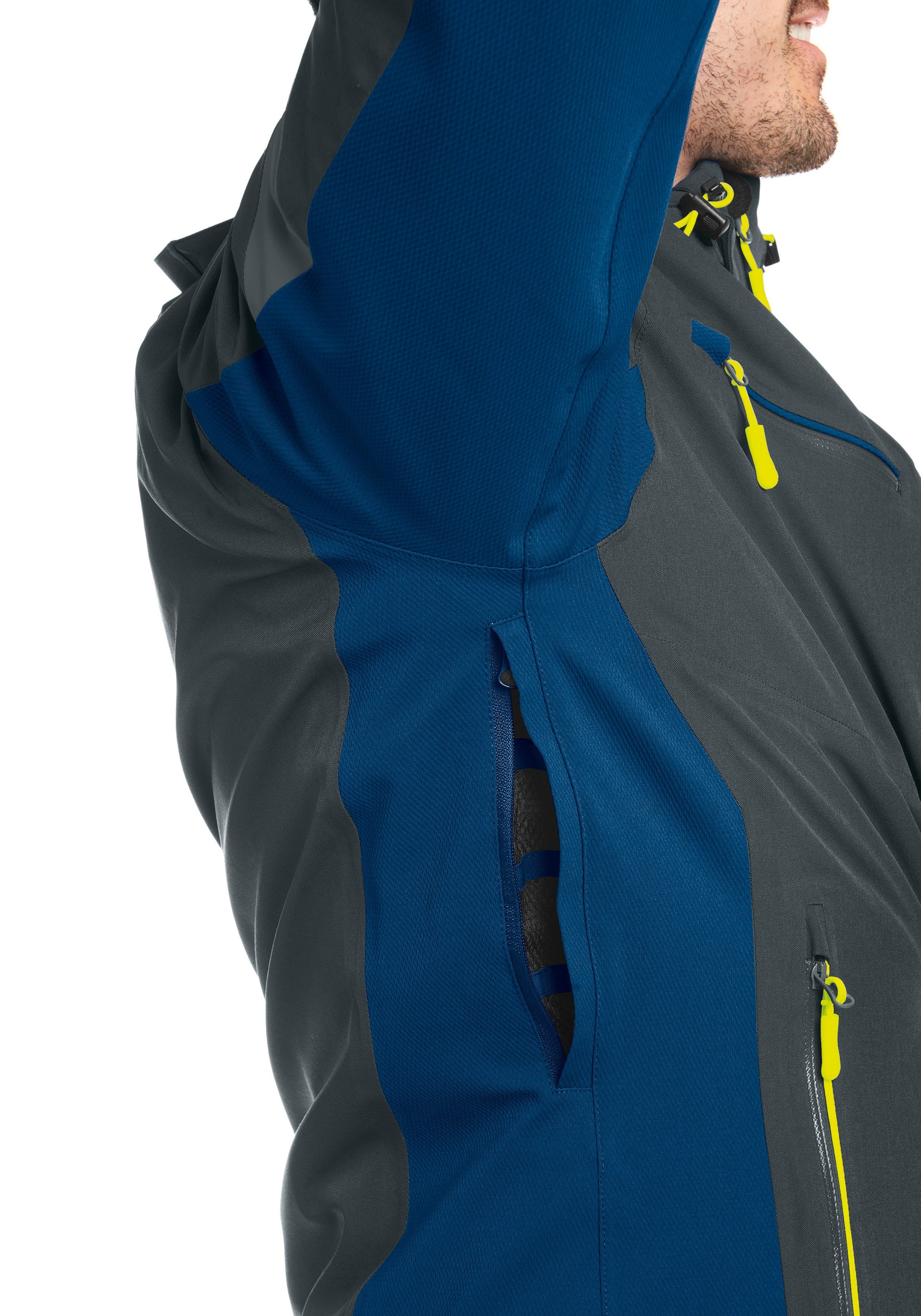 Maier Sports Skijacke Fast Motion M Warme Skijacke im sportlichen Look für schnelle Abfahrten