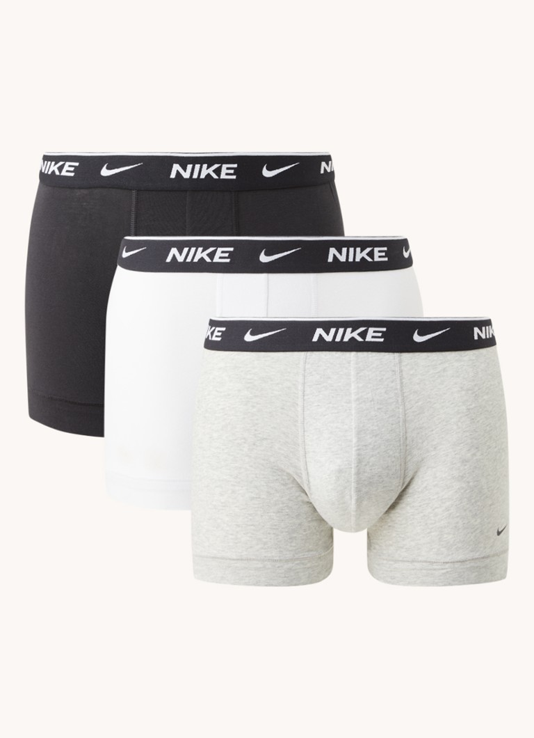 Lot de 3 boxers Nike avec logo imprimé