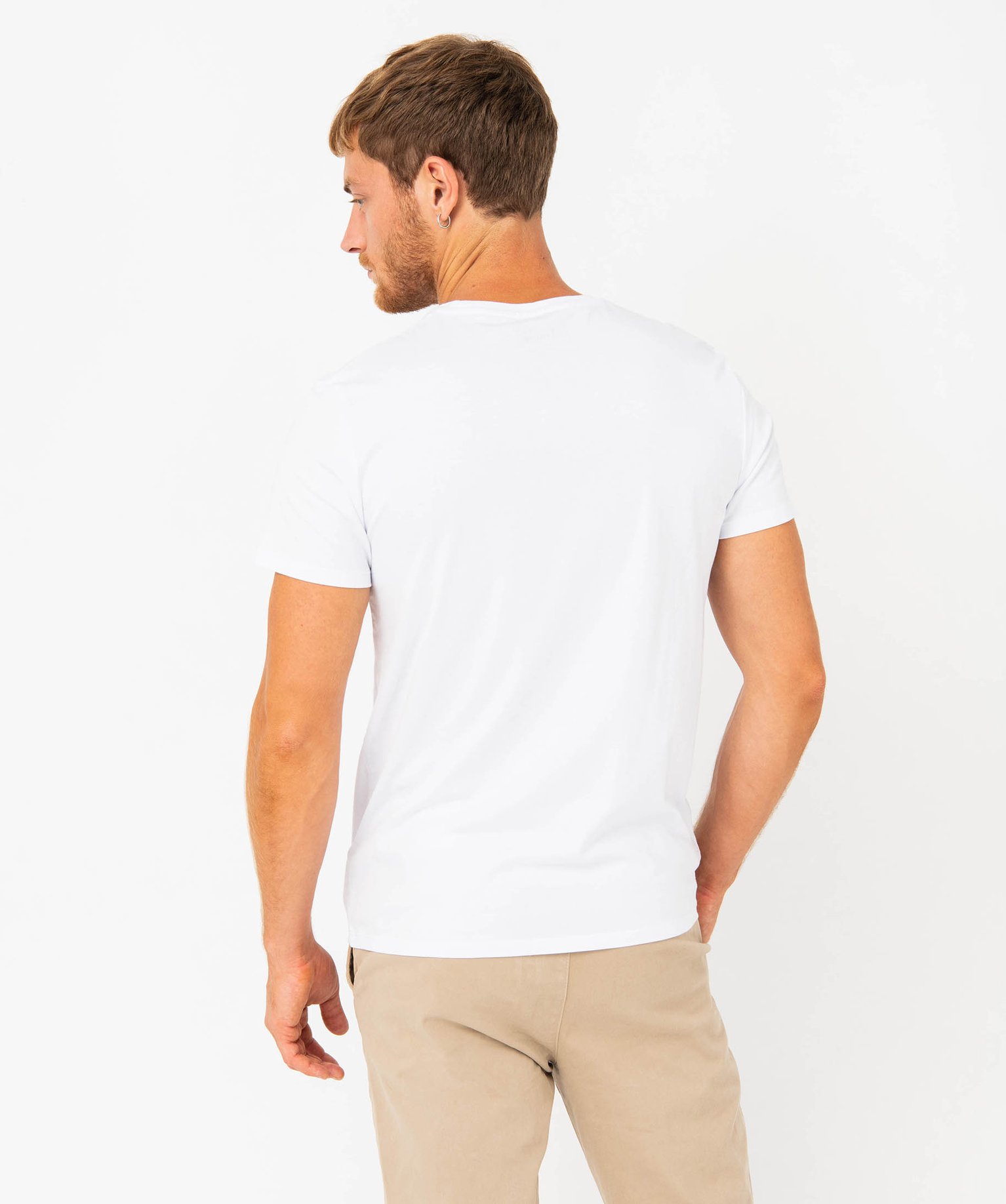 Tee-shirt à manches courtes motif Goldorak homme blanc | GEMO