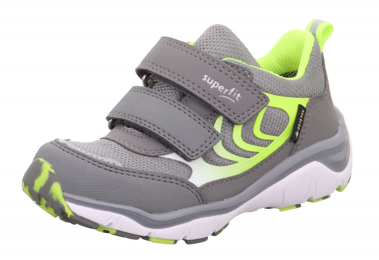 SPORT5 - Hellgrau/GelbSneaker low mit Klettverschluss
