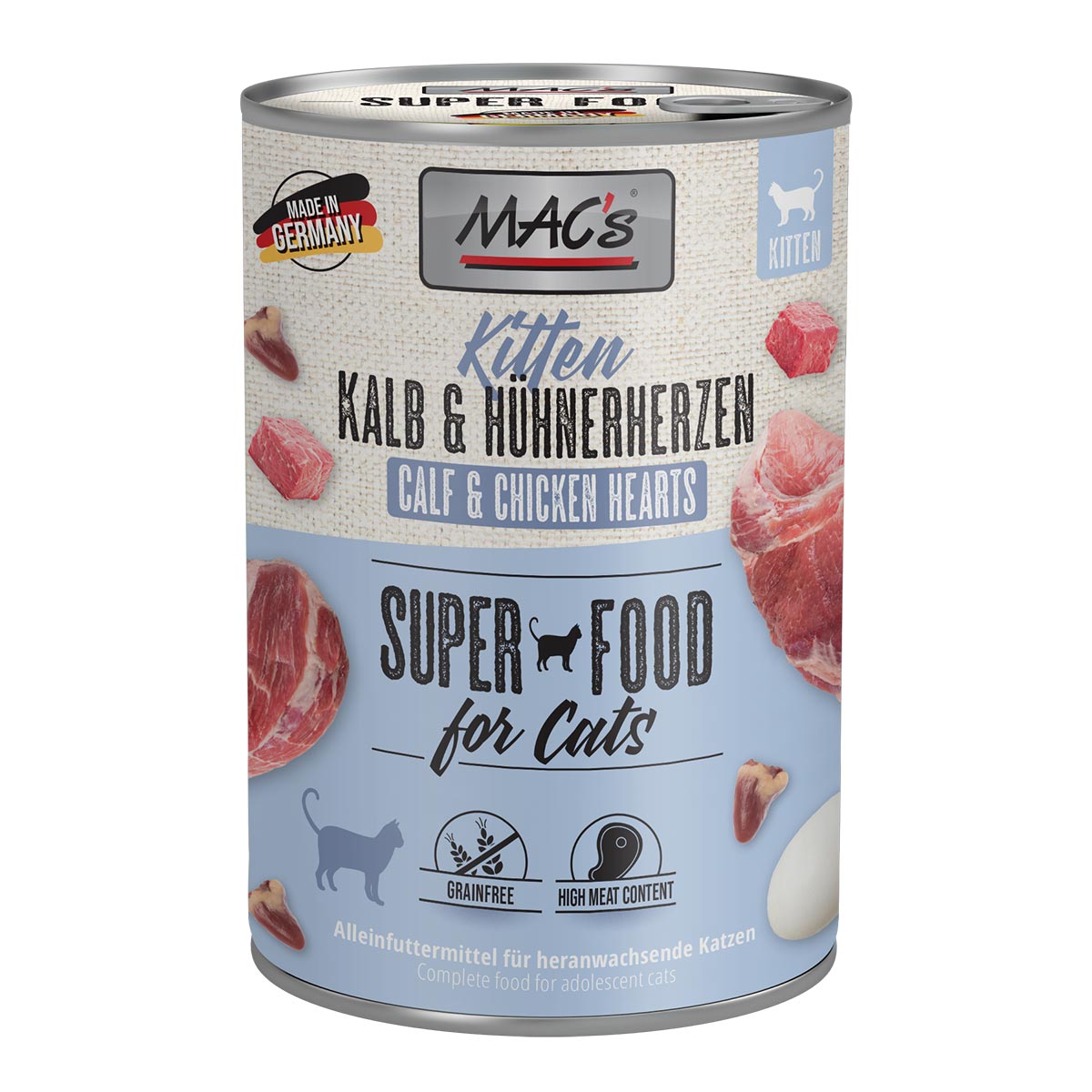 MAC's Cat Kitten Kalb & Hühnerherzen günstig kaufen bei ZooRoyal