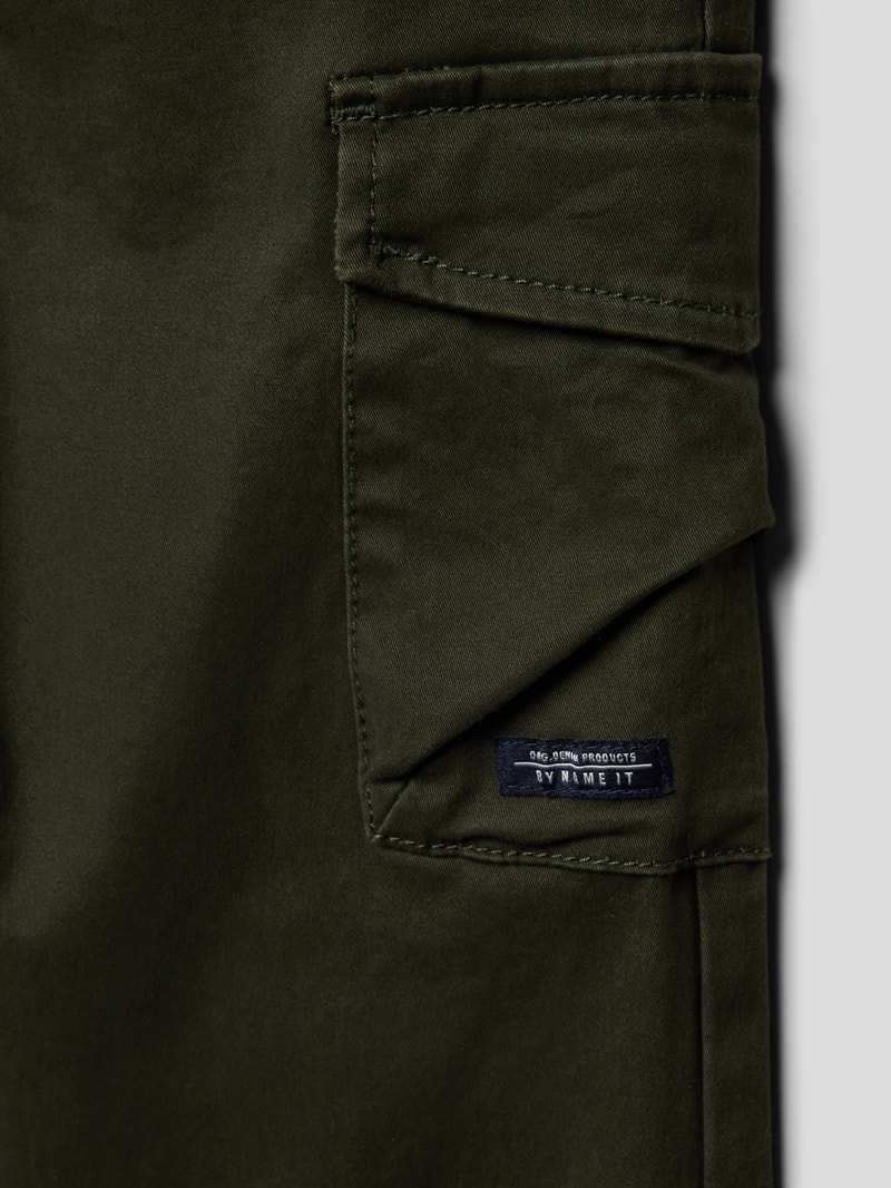 Cargohose mit Cargotaschen Modell 'BEN' in khaki