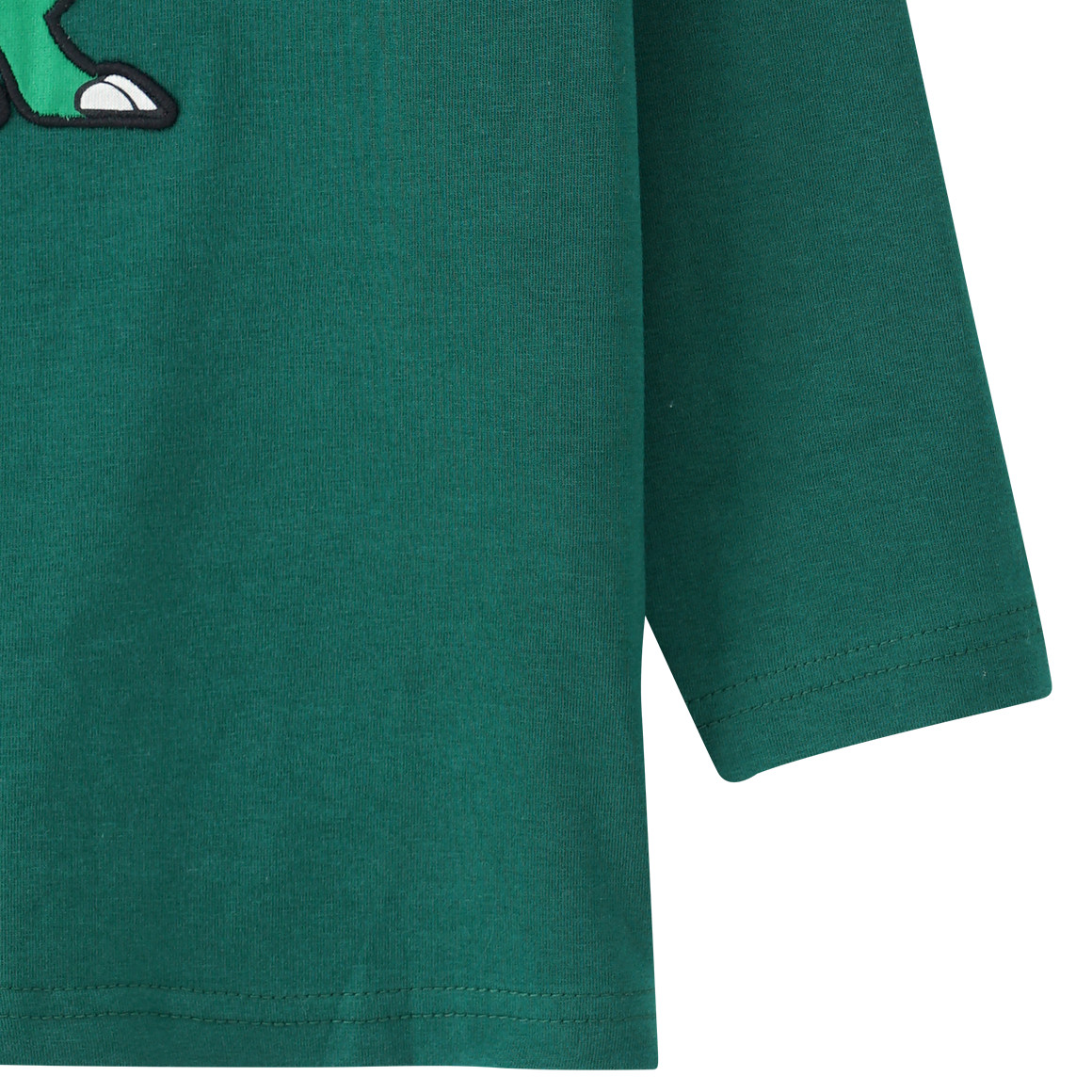 Kinder Langarmshirt mit Dino-Applikation
