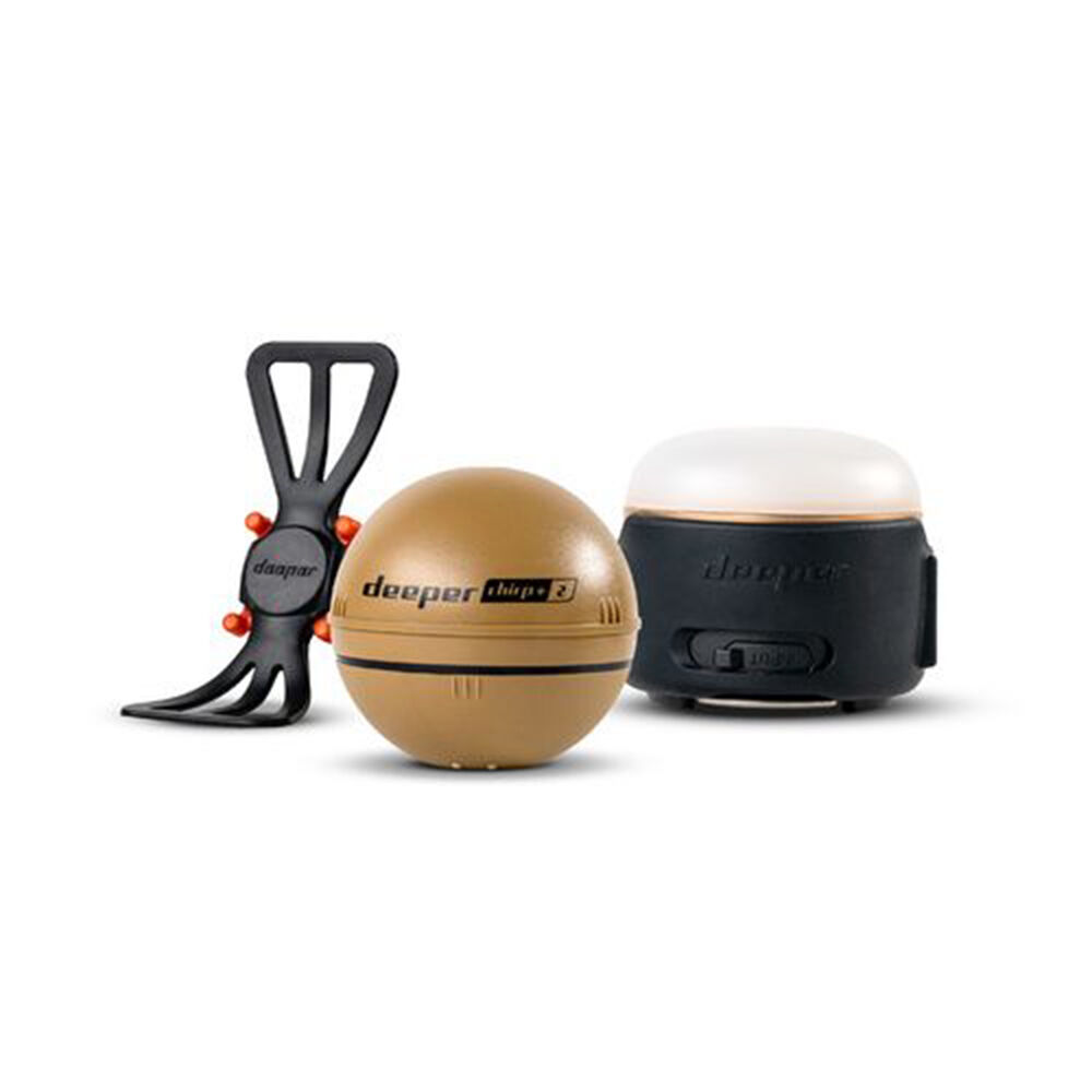 Deeper Trophy Pack Chirp+V2 z obsługą smartfona + lampa