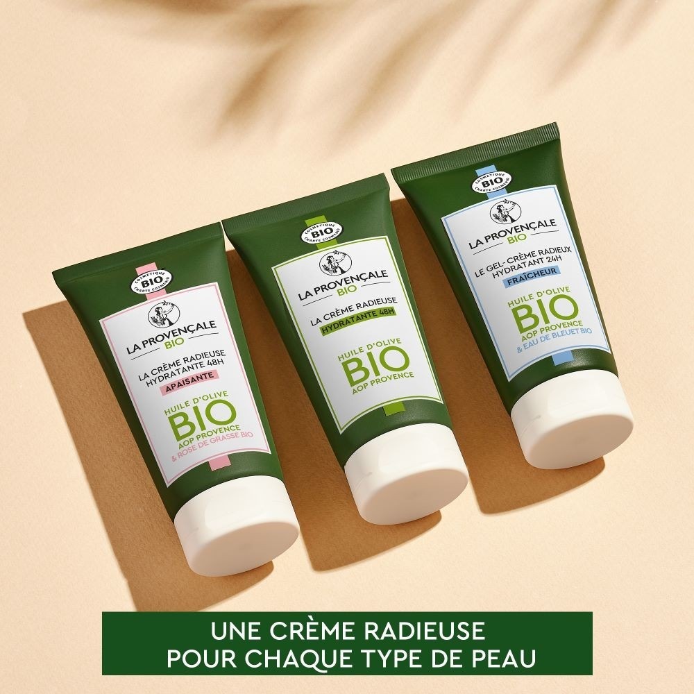 La Provençale 48-uurs verzachtende hydraterende crème, gecertificeerd biologisch