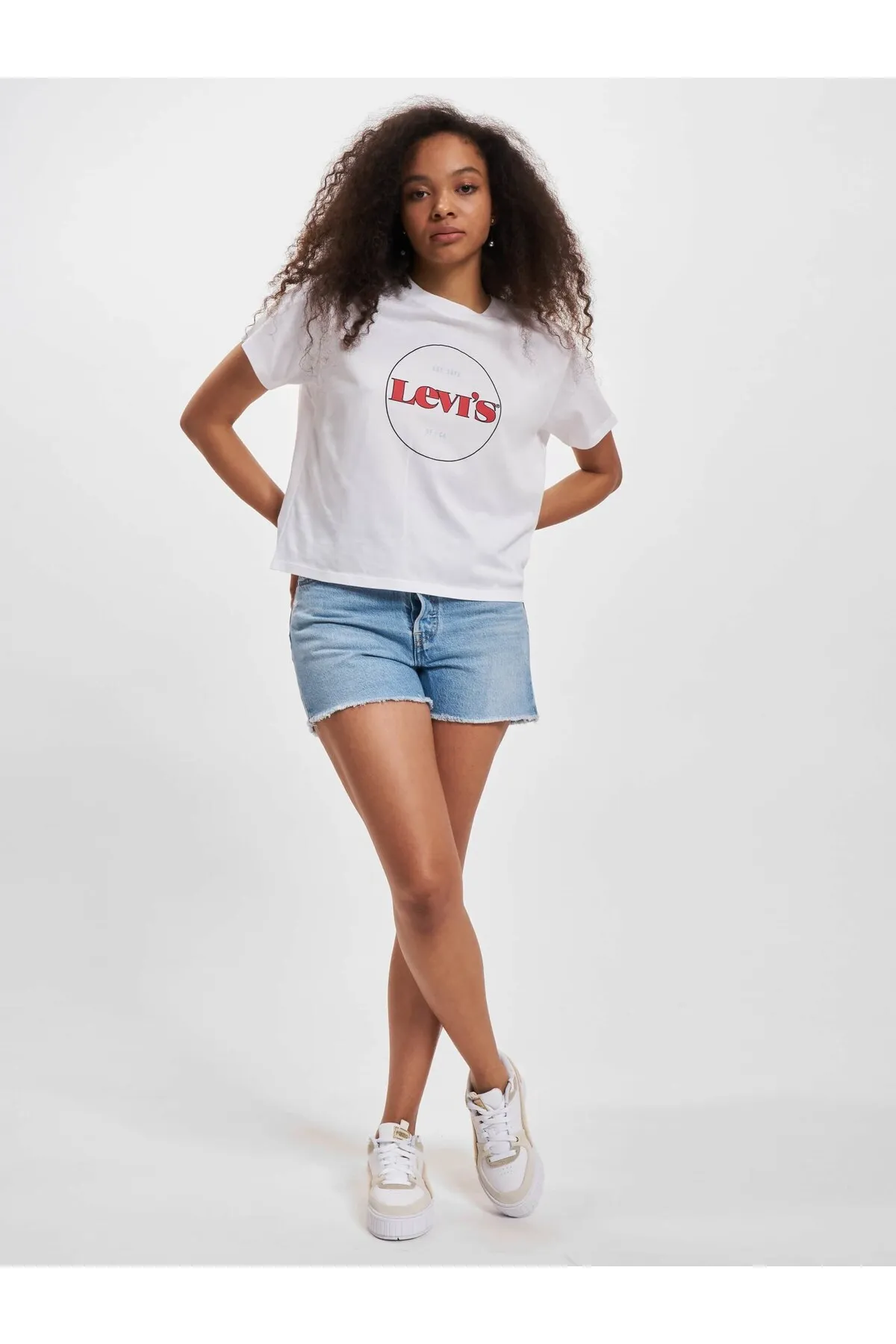 Levi&'s  Shorts - Blau - Hoher Bund