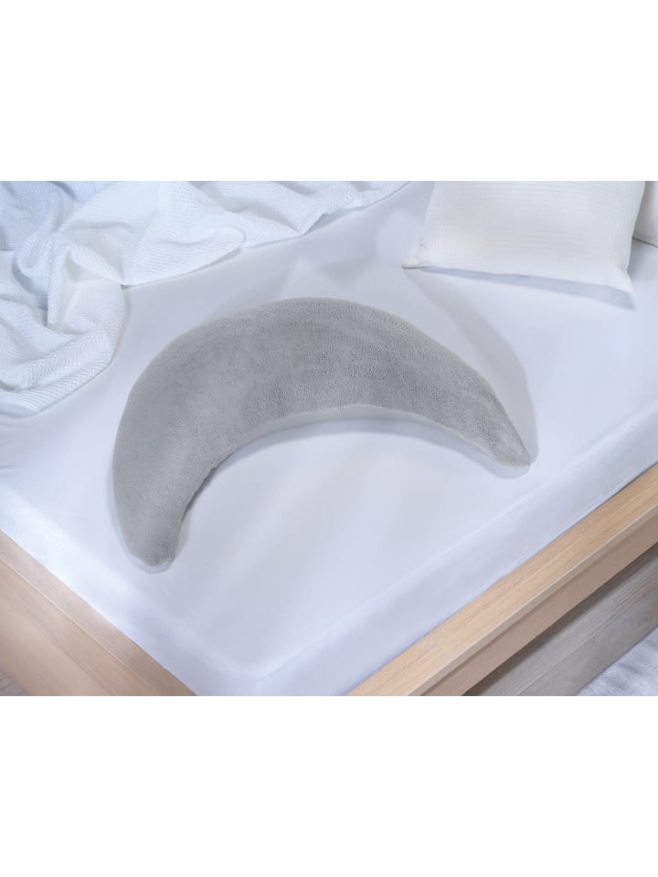 Kinderhaus Blaubär Theraline Plüschmond Stillkissen TOP in Silbergrau günstig kaufen 135 cm